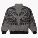 Supreme Makah Zip Up Jacket Grey