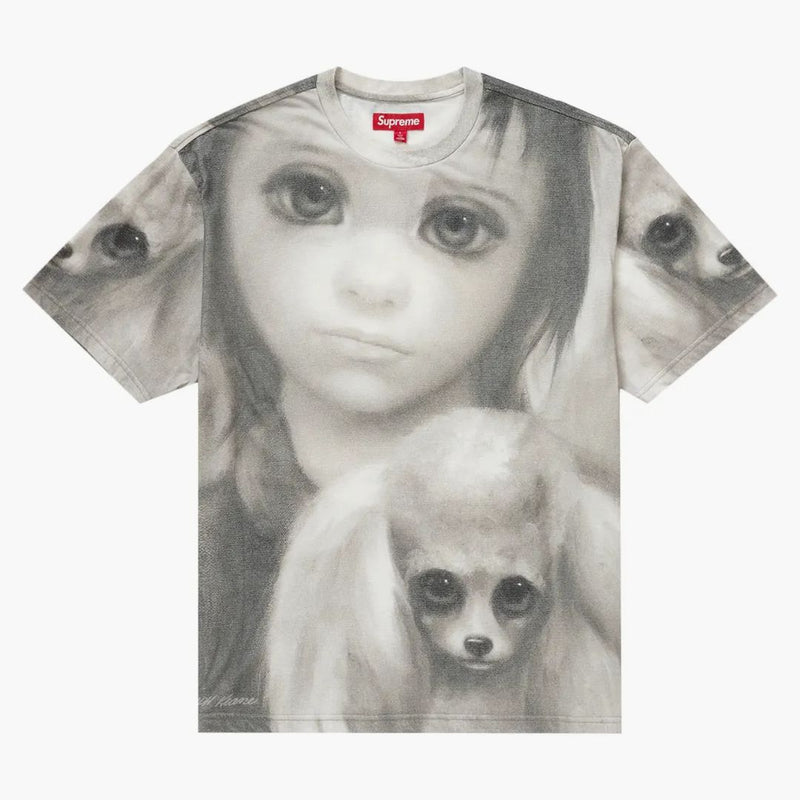 Nejvyšší Margaret Keane Best Friends S/S Top Grey