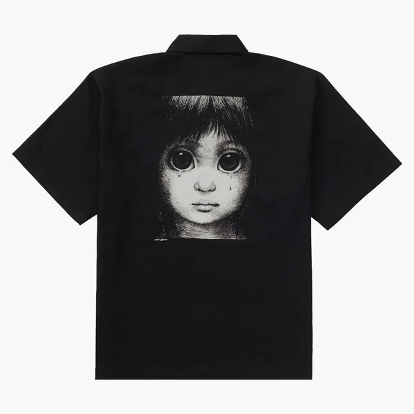 Nejvyšší Margaret Keane Teardrop S/S Work Shirt Black