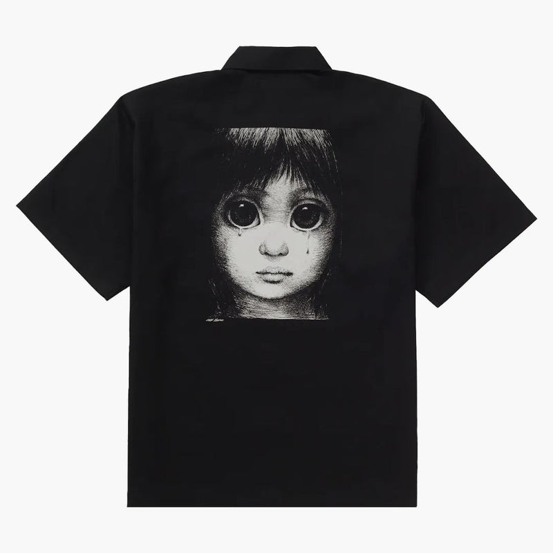 Supremo Margaret Keane Teardrop S/S Work Shirt Nero