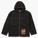 Supreme Mark Leckey Dream English Kid Hooded Jacket Black