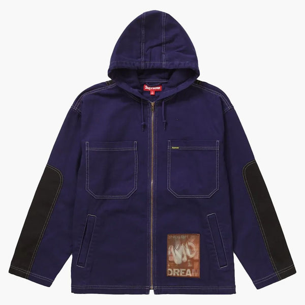 Nejvyšší Mark Leckey Dream English Kid Hooded Jacket Navy