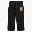 Supreme Mark Leckey Dream English Kid Panel Panel Pants Black
