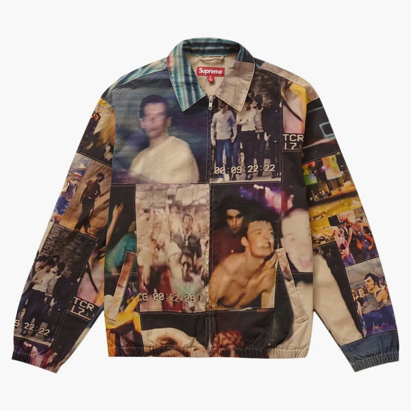 Supreme Mark Leckey Hardcore Patchwork Harrington Jacket Multicolor