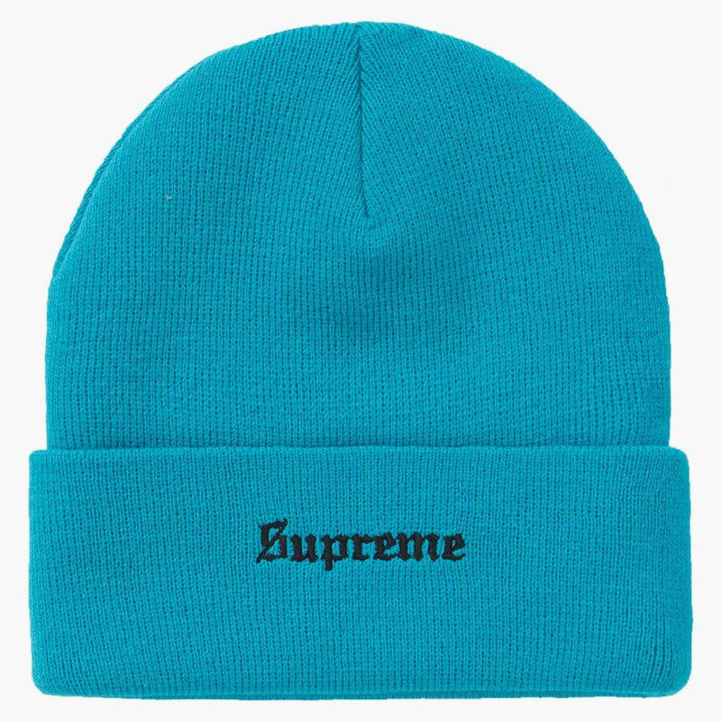 Supreme Martin Wong 8-Ball Beanie Bright Blue