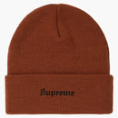 Supreme Martin Wong 8-ball Beanie Brown