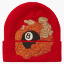 Supreme Martin Wong 8-Ball Beanie Red