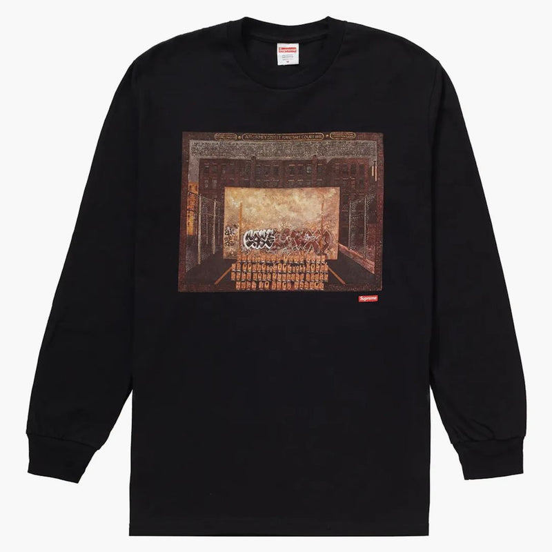 Supreme Martin Wong Attorney Street L/S Tea Black