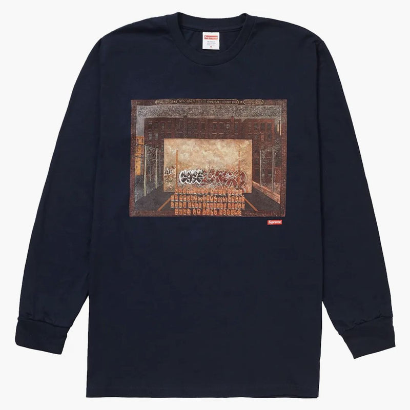 Supreme Martin Wong Attorney Street l/s tea navy