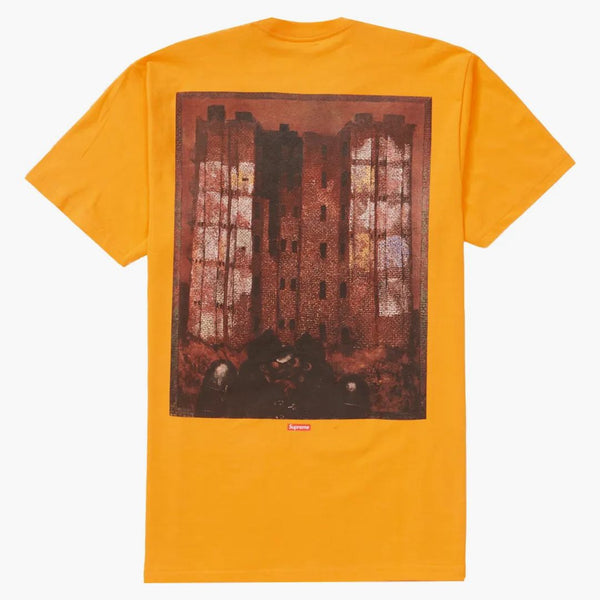 Supreme Martin Wong Big Heat Tee Bright Orange
