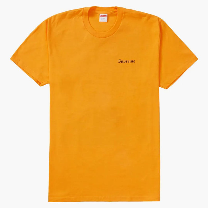 Supreme Martin Wong Big Heat TEE Naranja brillante