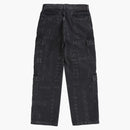 Nejvyšší Martine Rose Denim Cargo Pant Washed Black