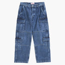 Supreme Martine Rose Denim Cargo Pant Washed Blue