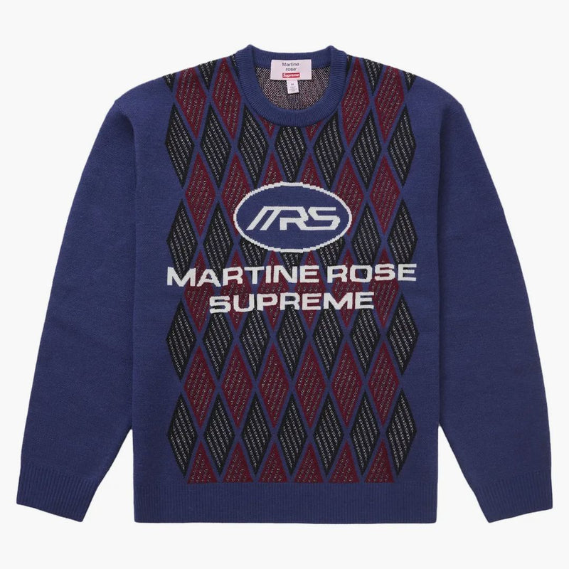 Supreme Martine Rose Sweater Blue