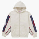 Supreme Martine Rose Towel Zip Up Hooded Sweatshirt White