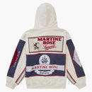 Supreme Martine Rose Towel Zip Up Hooded Sweatshirt White