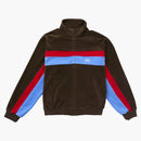 Supreme Martine Rose Velor Track Jacket Brown