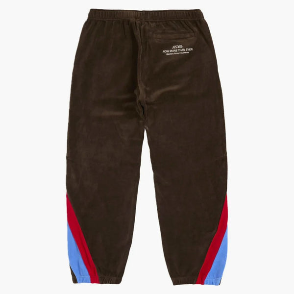 Supreme Martine Rose Velor Track Pant Brown