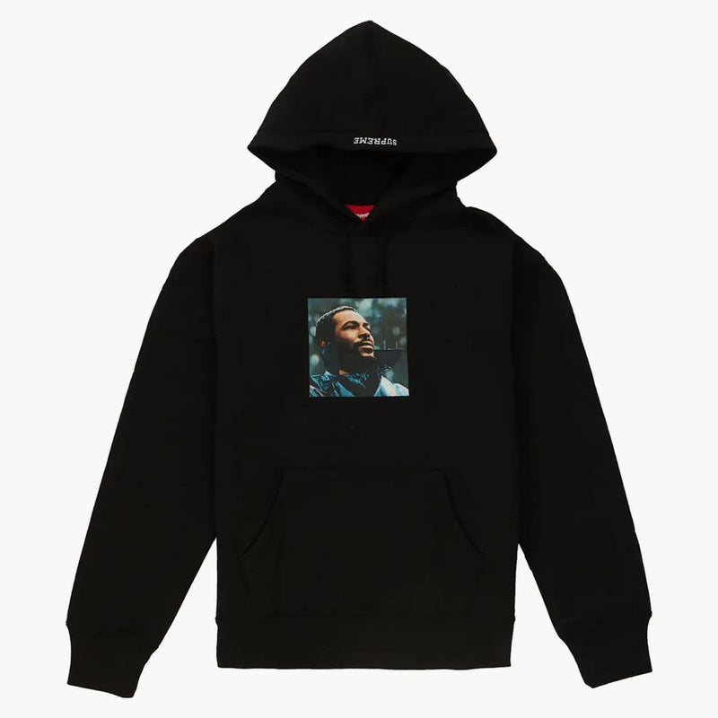 Najwyższy Marvin Gaye z kapturem bluza czarna