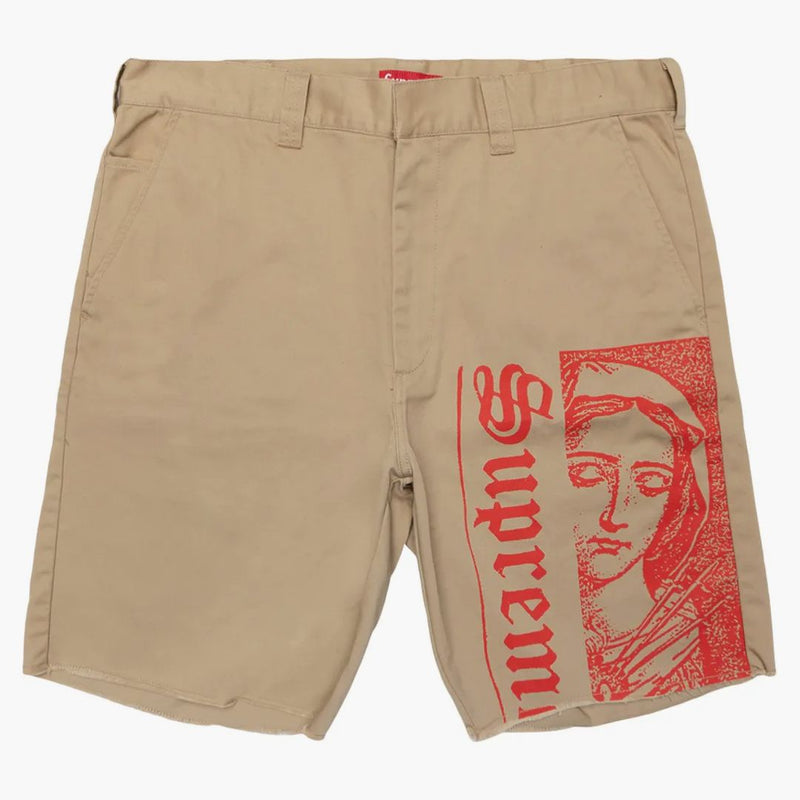 Supreme Mary Work Short Khaki