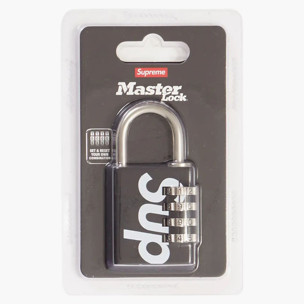 Supreme Masterlock Numeric Lock Black