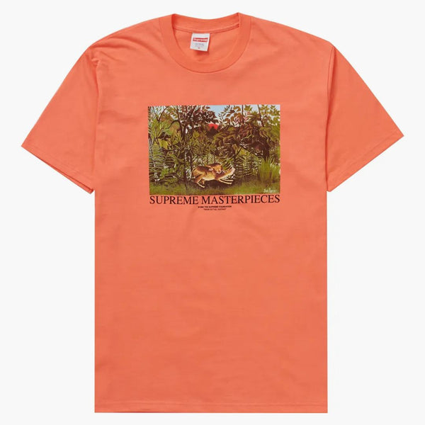 Supreme Masterpieces Tee Neon Orange