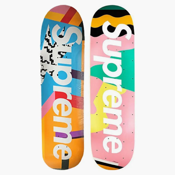 Nejvyšší medini skateboard paluba modrá/růžová sada