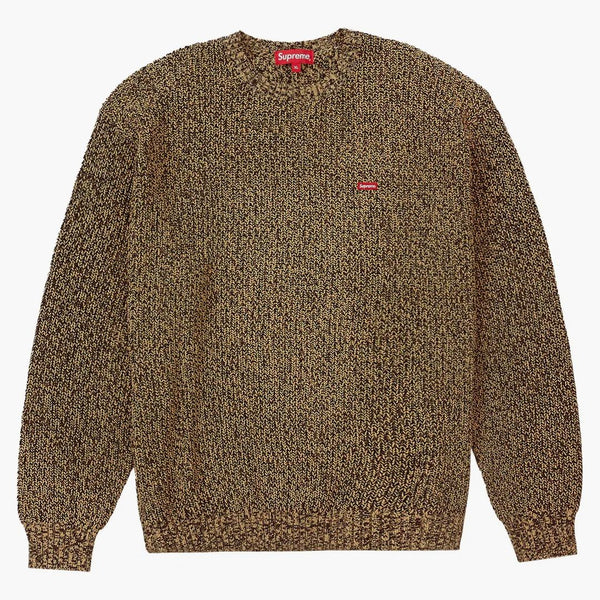 Supreme Mélange Rib Knit tröja brun