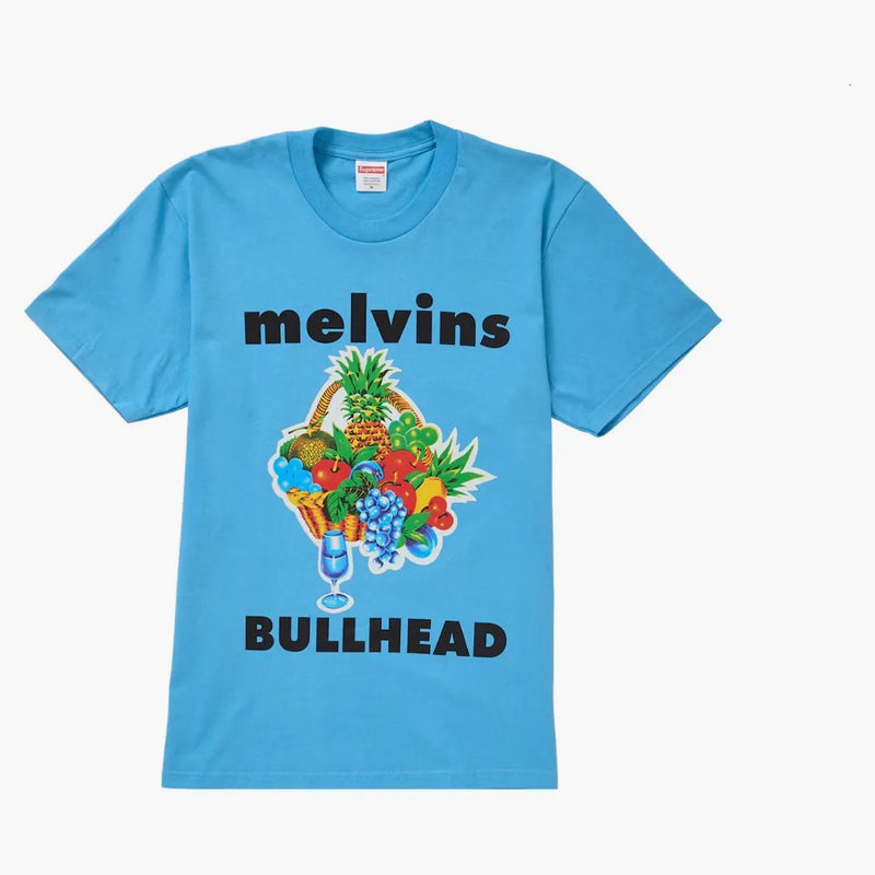 Supreme Melvins Bullhead Tee Bright Blue