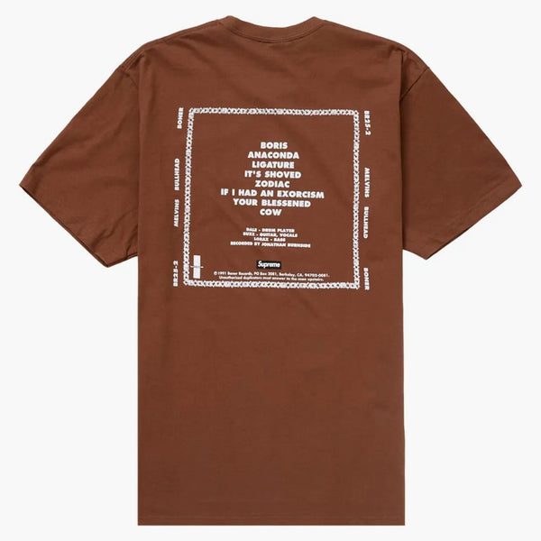 SUPREME MELVINS Bullhead tè marrone