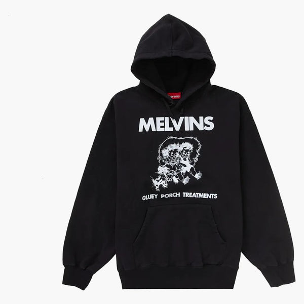 Nejvyšší mikina s kapucí Melvins černá