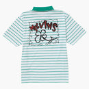 Supreme Melvins Stripe S S Polo White