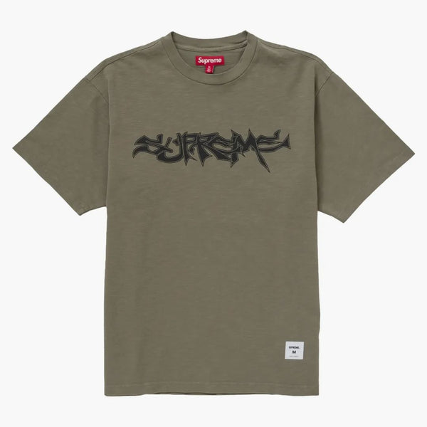 Nejvyšší mentální s/s top zaprášená oliva
