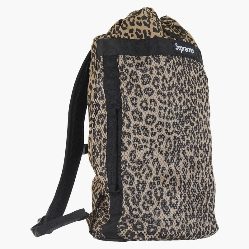 Supreme Mesh Backpack Leopard