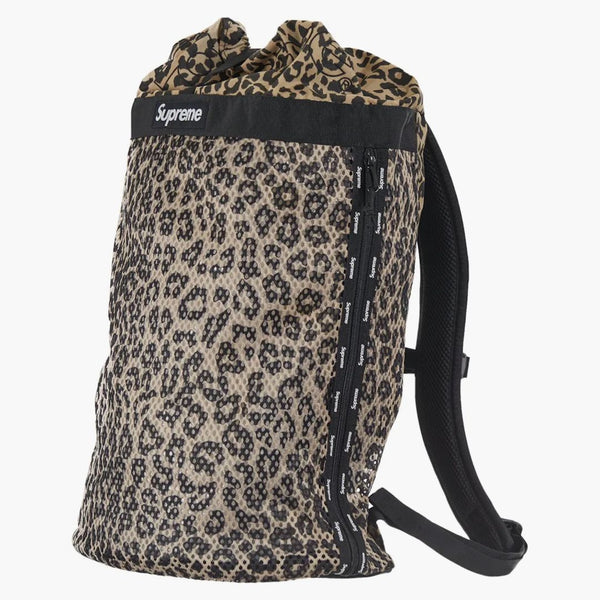Supreme Mesh Backpack Leopard