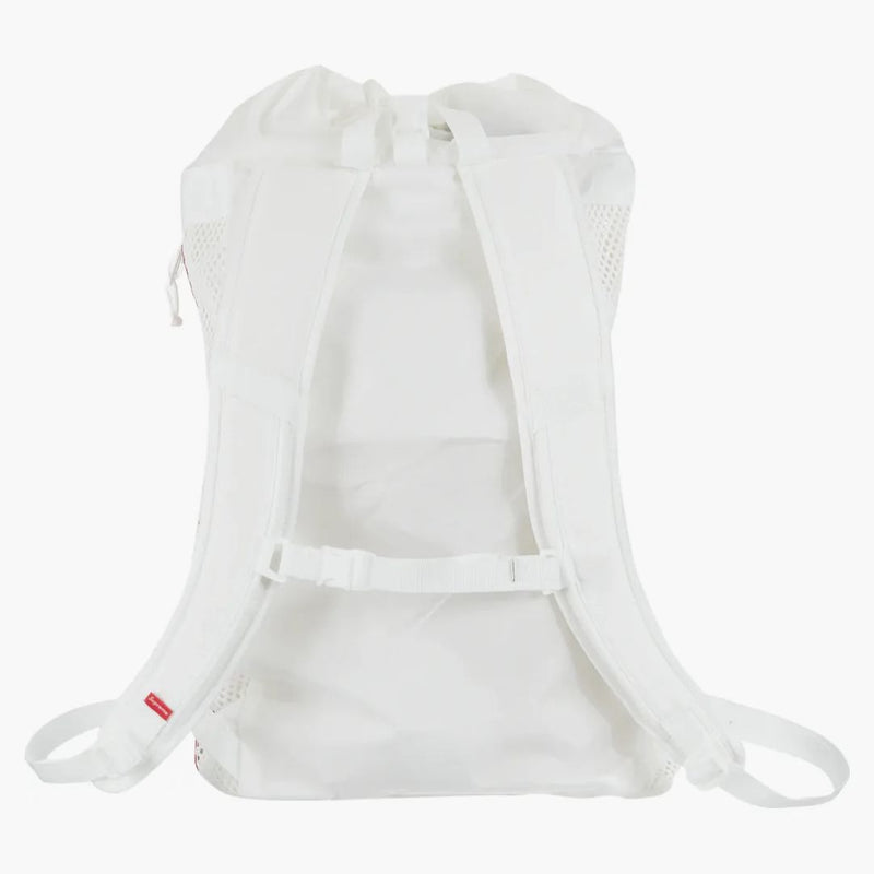 Supreme Mesh Backpack White