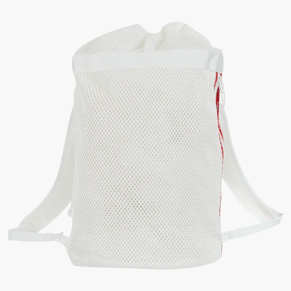Supreme Mesh Backpack White