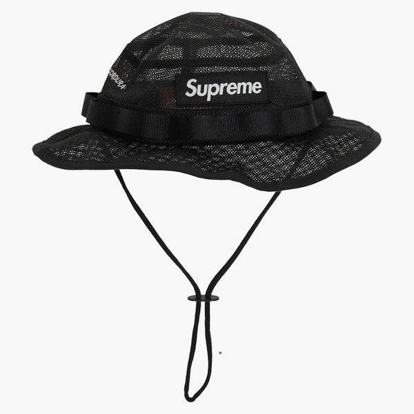 Najwyższa siatka Cordura Boonie Black