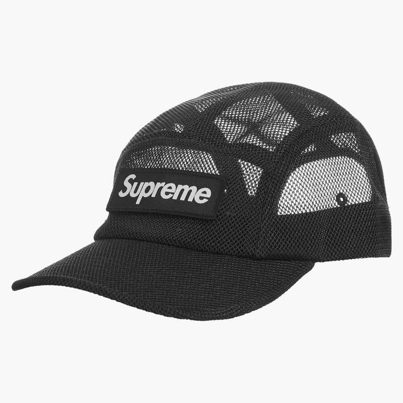 Supreme Mesh Cordura Camp Cap Black