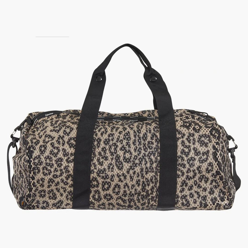 Supreme Mesh Duffle Bag Leopard - Buy at Hypeneedz