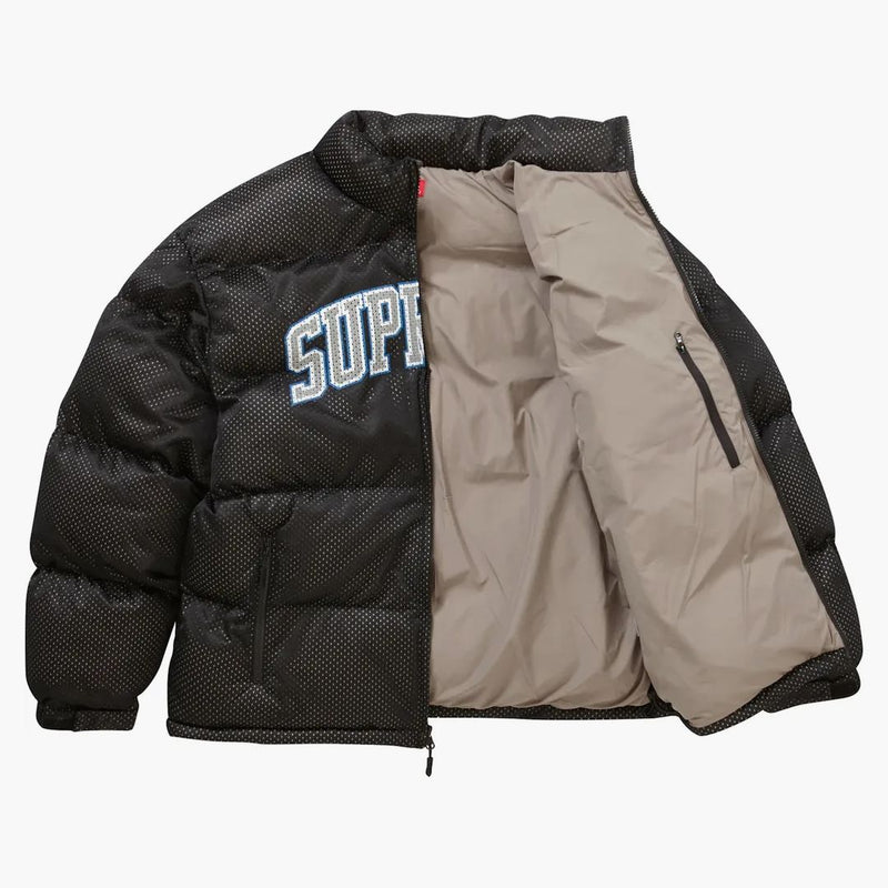 Supreme mesh jersey buffer jacket black