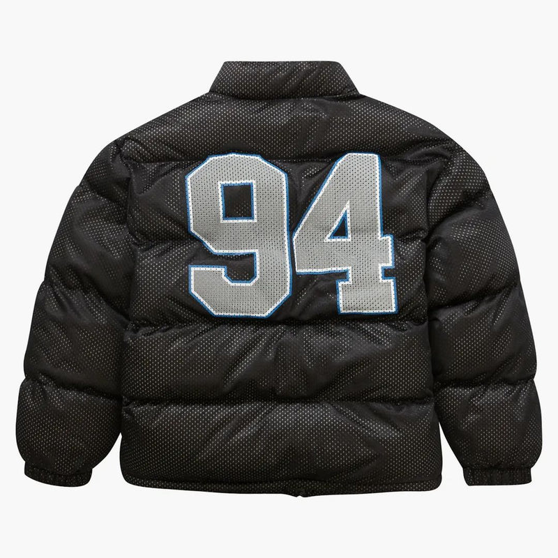 Supreme mesh jersey buffer jacket black