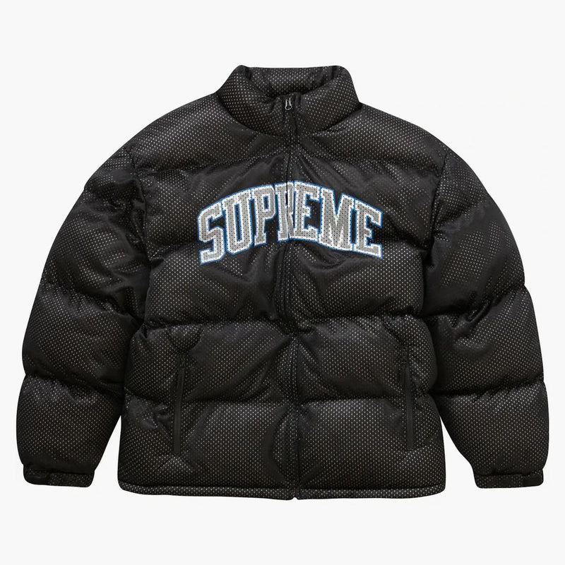 Supreme mesh jersey buffer jacket black