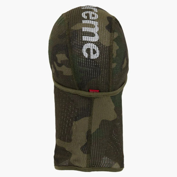 Supreme Mesh Lightweight Balaclava Woodland Camo