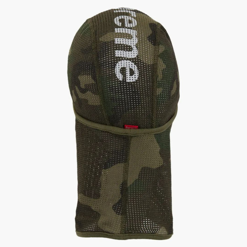 Supreme Mesh Lightweight Balaclava Woodland Camo