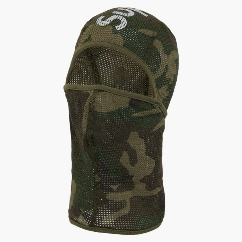 Supreme Mesh Lightweight Balaclava Woodland Camo