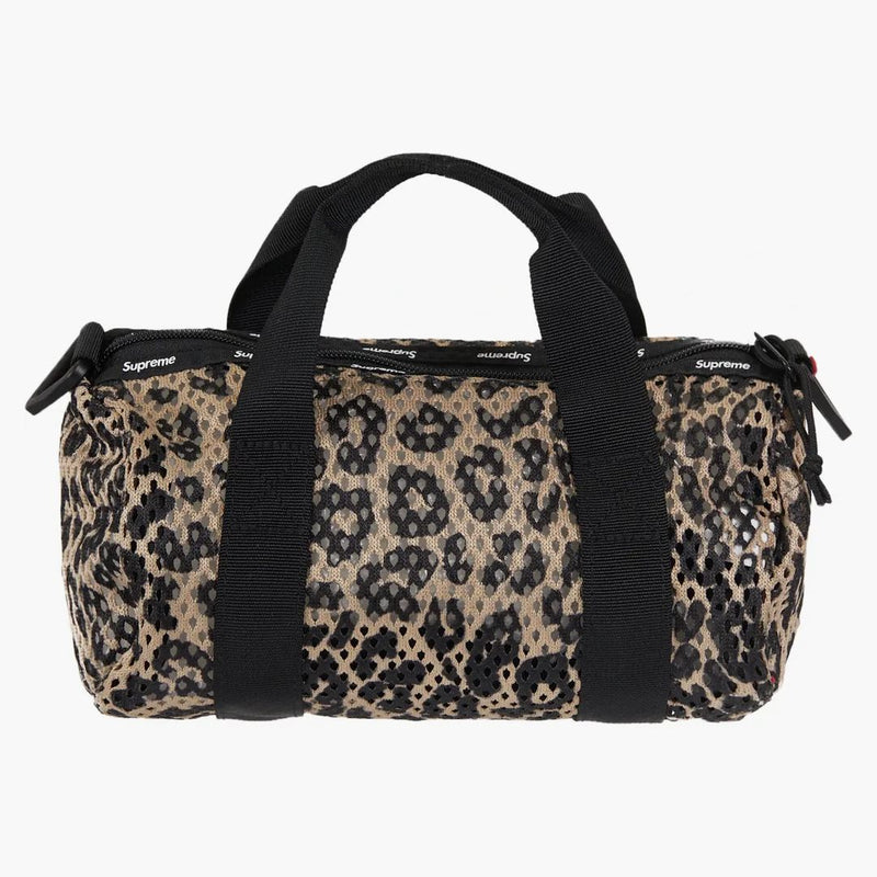 Supreme Mesh Mini Duffle Bag Leopard