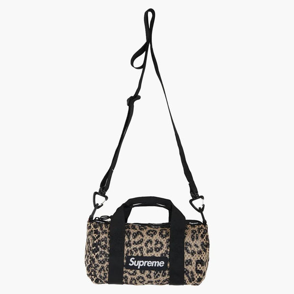 Supreme Mesh Mini Duffle Bag Leopard