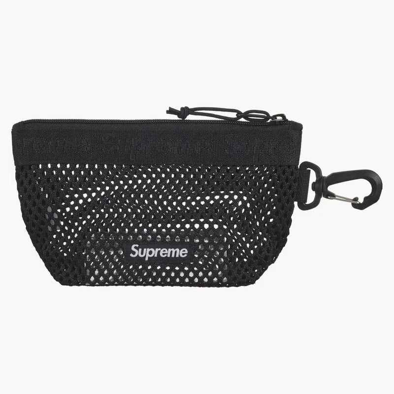Marsupone supremo in mesh mini nera