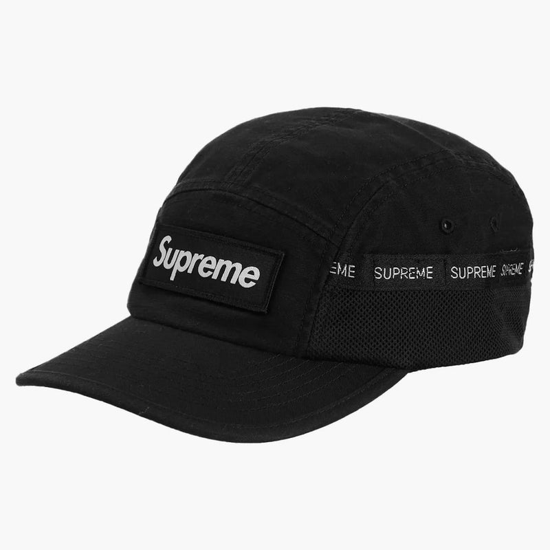 Supreme Mesh Pocket Camp Cap Black